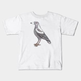 Australian Magpie Kids T-Shirt